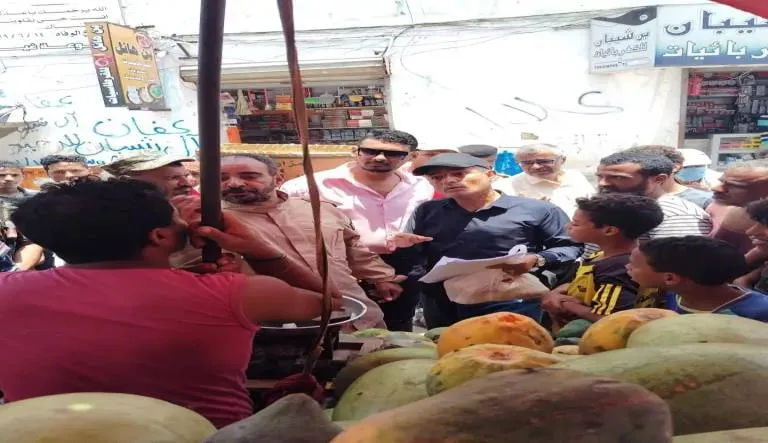 حملة ضبط الأسعار في القلوعة عدن | سجل الإنجازات والنزولات