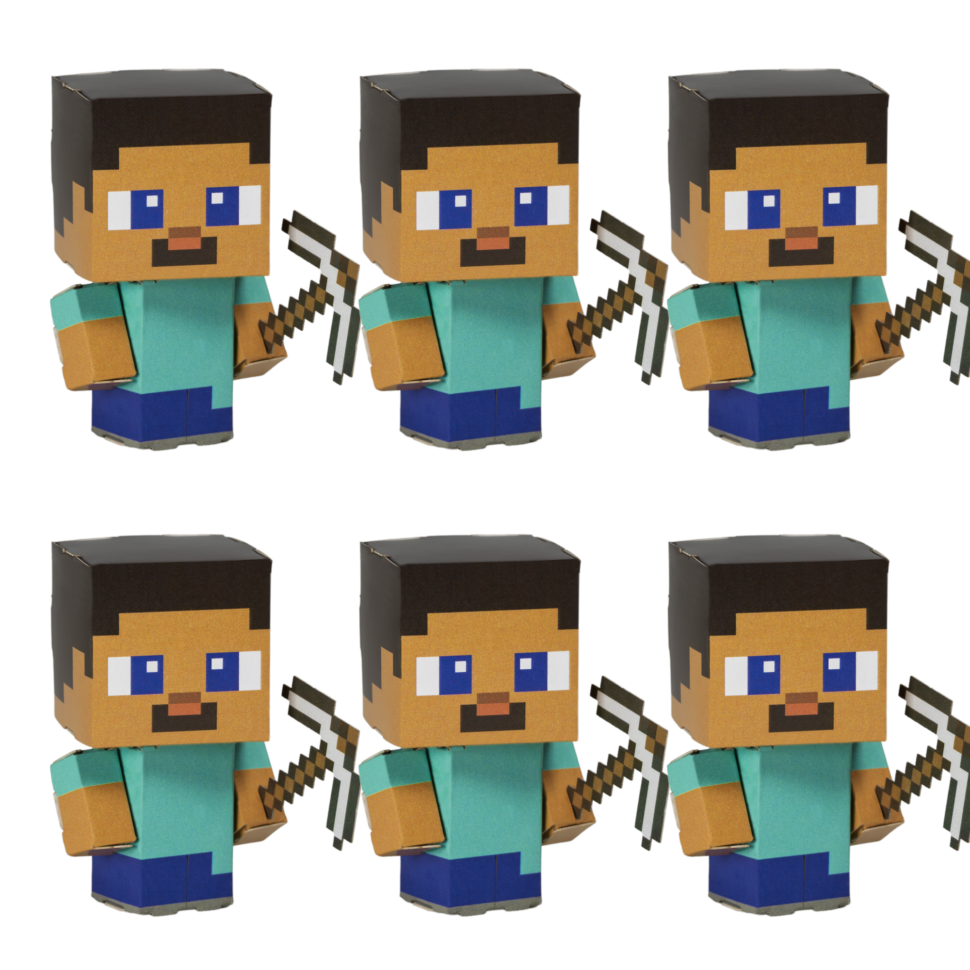 CUBLES Minecraft | Steve Mini Party Pack
