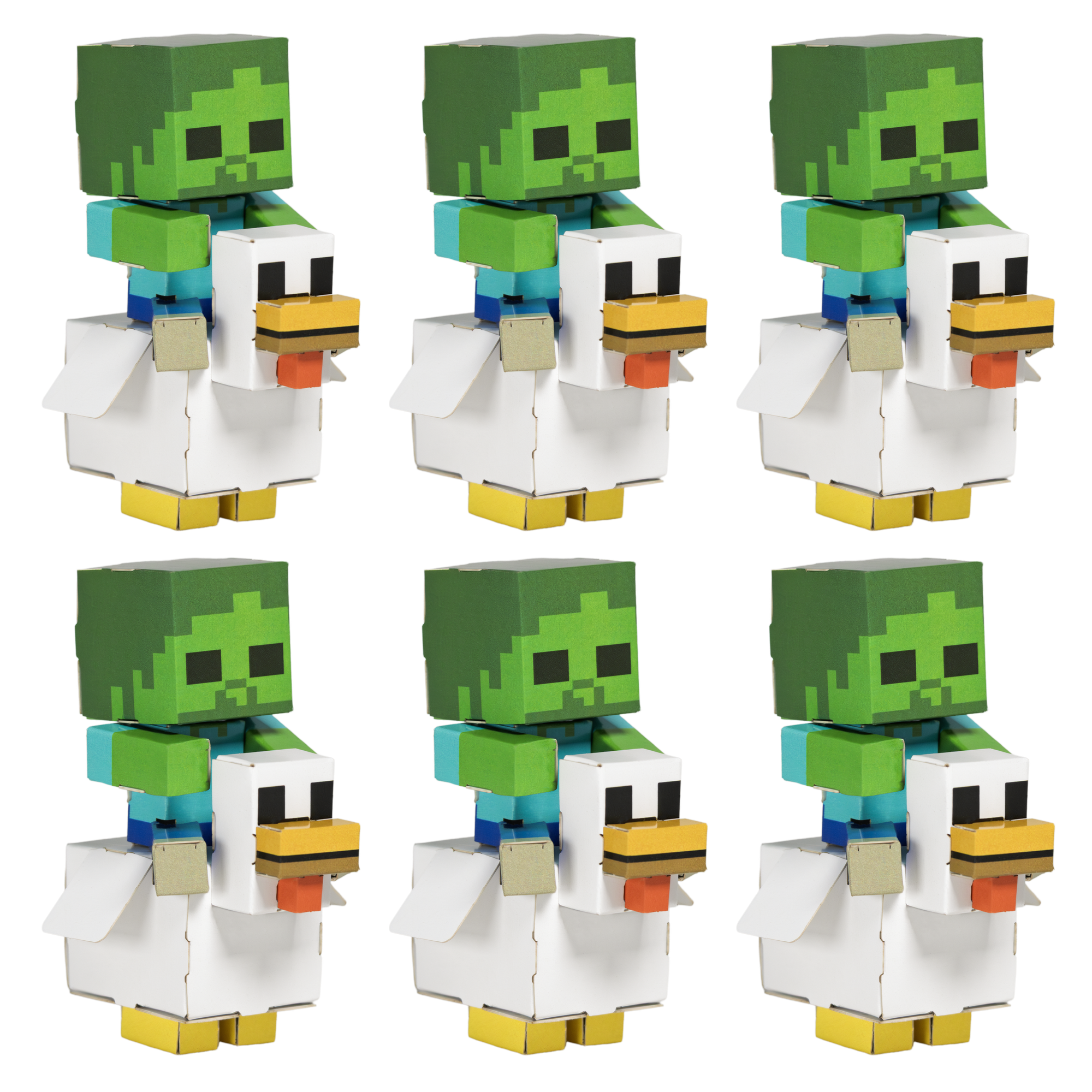 CUBLES Minecraft | Chicken Jockey Mini Party Pack
