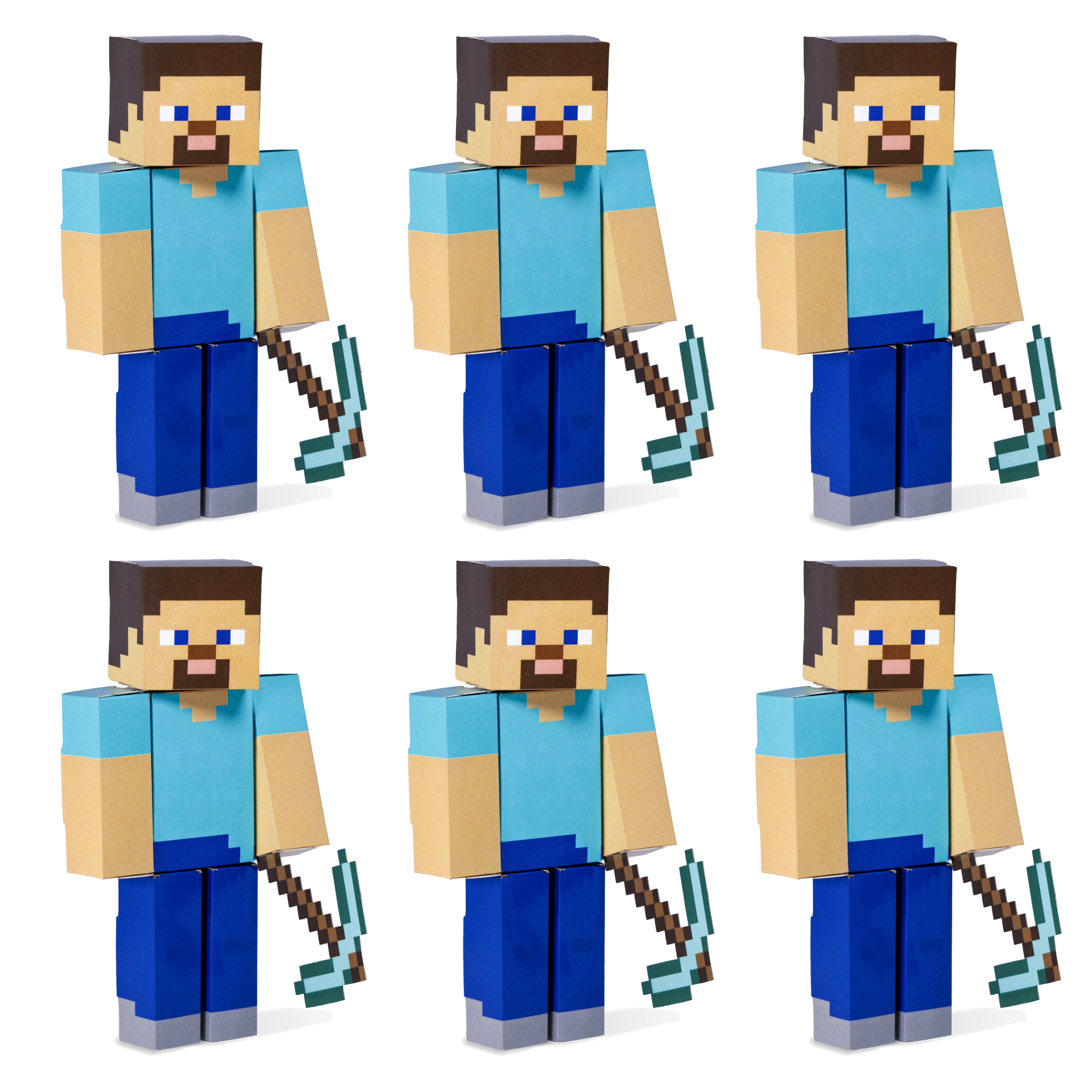 CUBLES Minecraft | Steve Party Pack