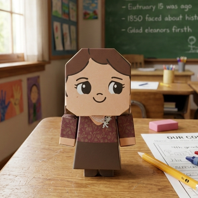 Eleanor Roosevelt Cubles Minis – Classroom 25-Pack Thinking Nation