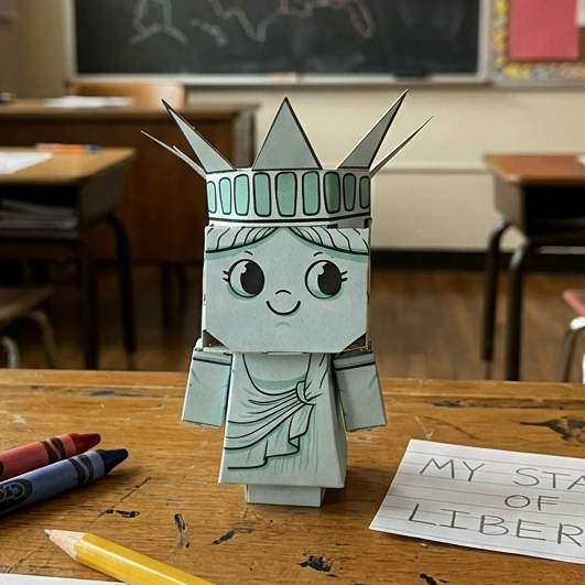 Statue of Liberty Cubles Minis – Classroom 25-Pack Thinking Nation
