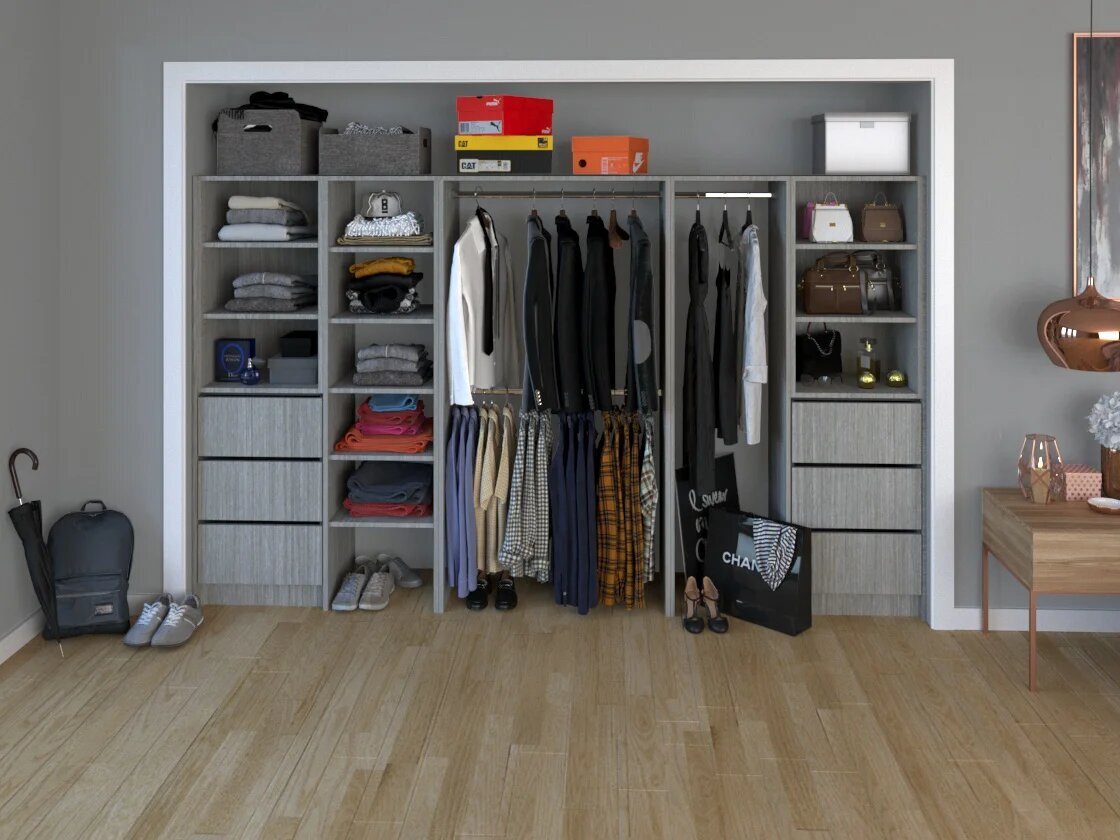 Walk-in Robes Yarra Design - Luxury walk-in wardrobe design