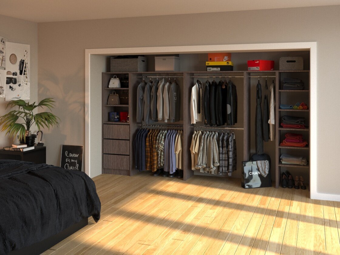 Built-in Robes St Kilda Design - Contemporary wardrobe solution