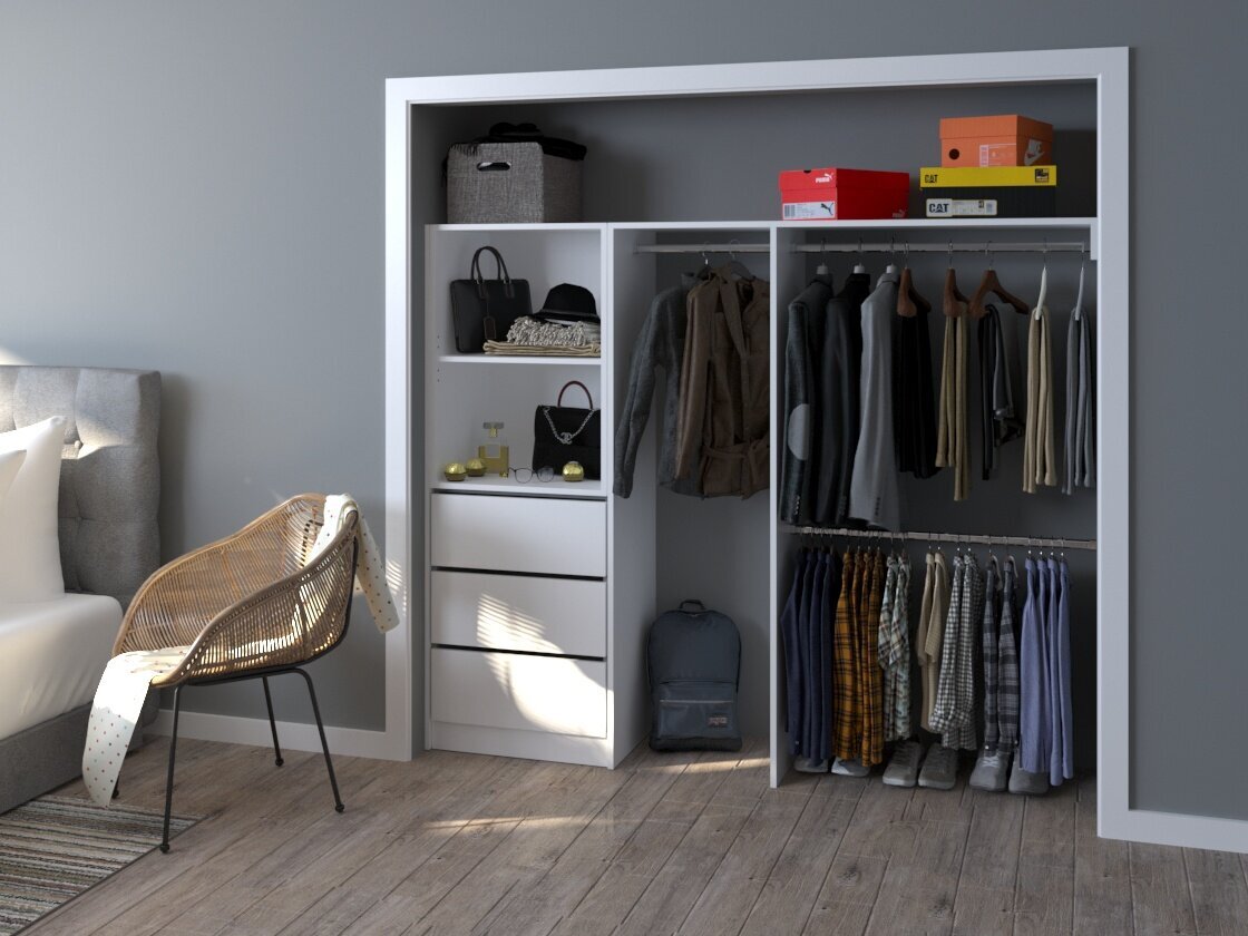 Built-in Robes Preston Design - Space-saving wardrobe design