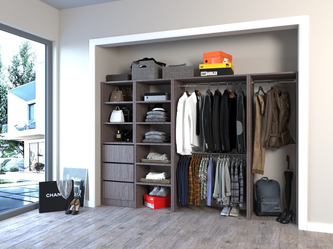 Built-in Robes Parkhill Design - Efficient wardrobe storage solution