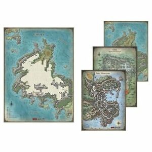 D&D Set de mapas de la tumba de la aniquilación