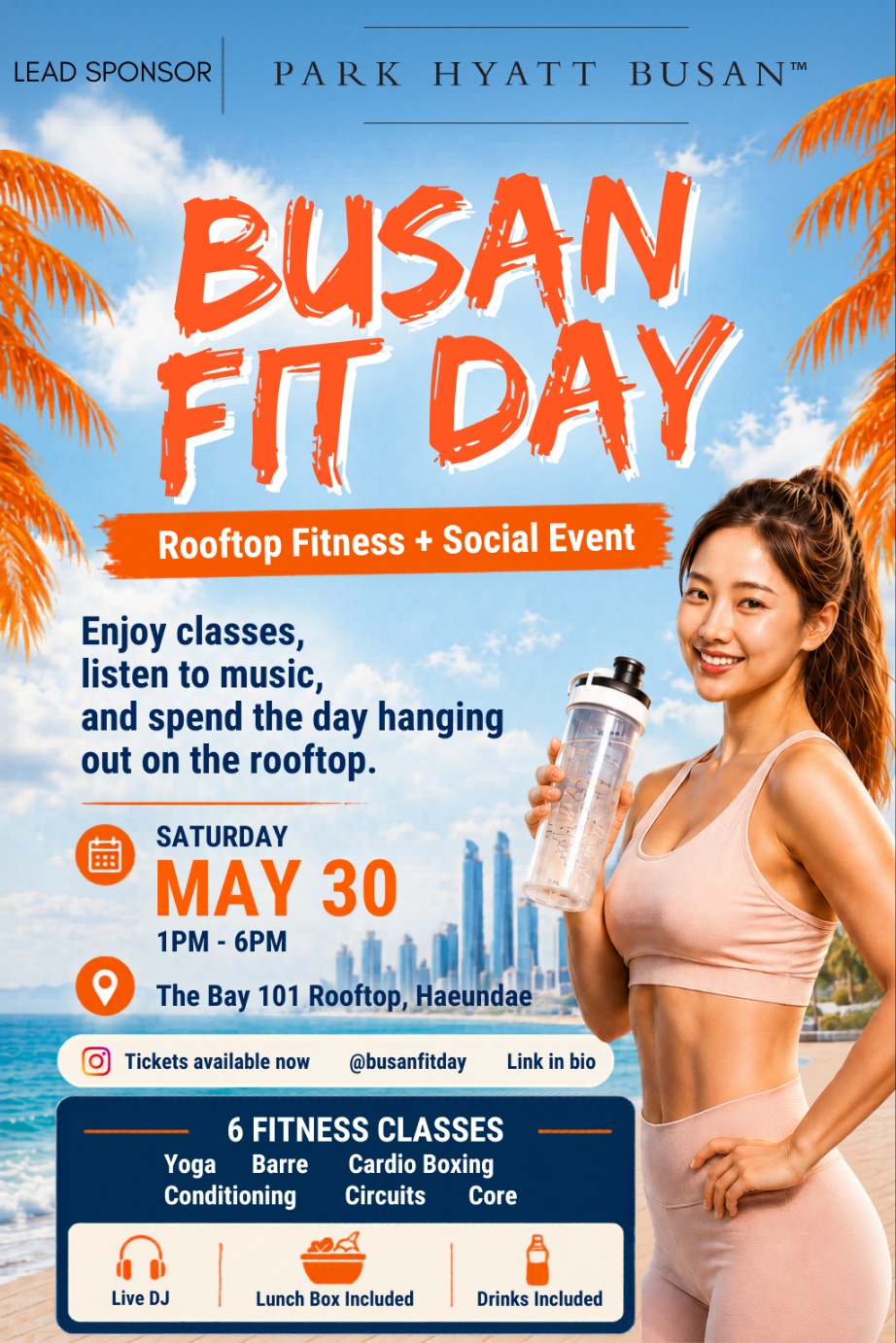 🌴부산 핏데이 Busan Fit Day😎🌴