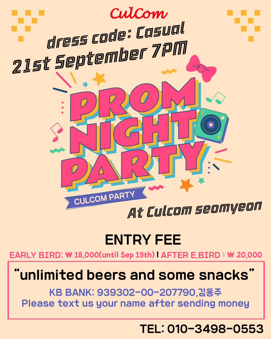 PROM NIGHT PARTY!