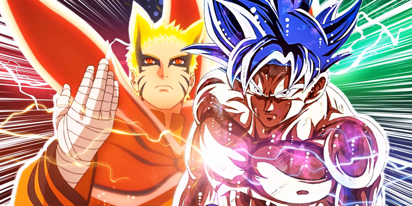 Goku Ultra Instinct vs Naruto Modo Baryon