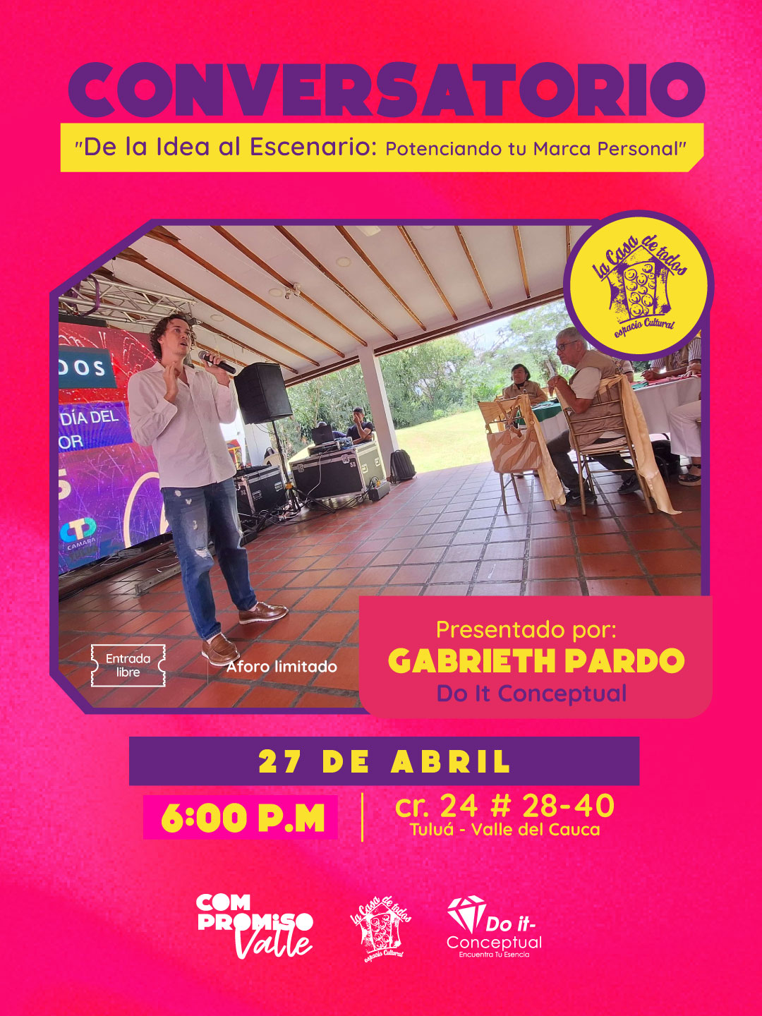 Afiche del evento