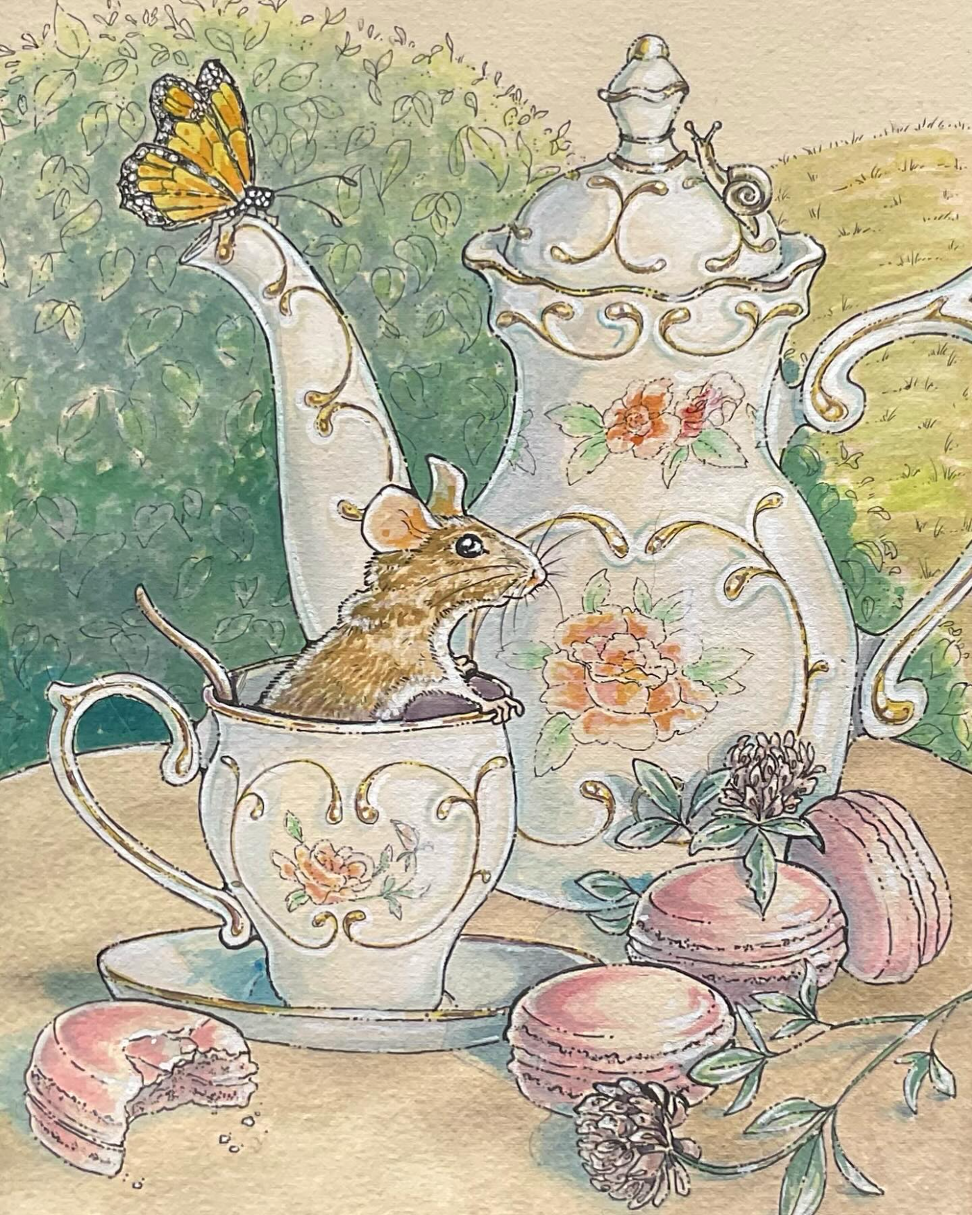 An Abandoned Teaparty