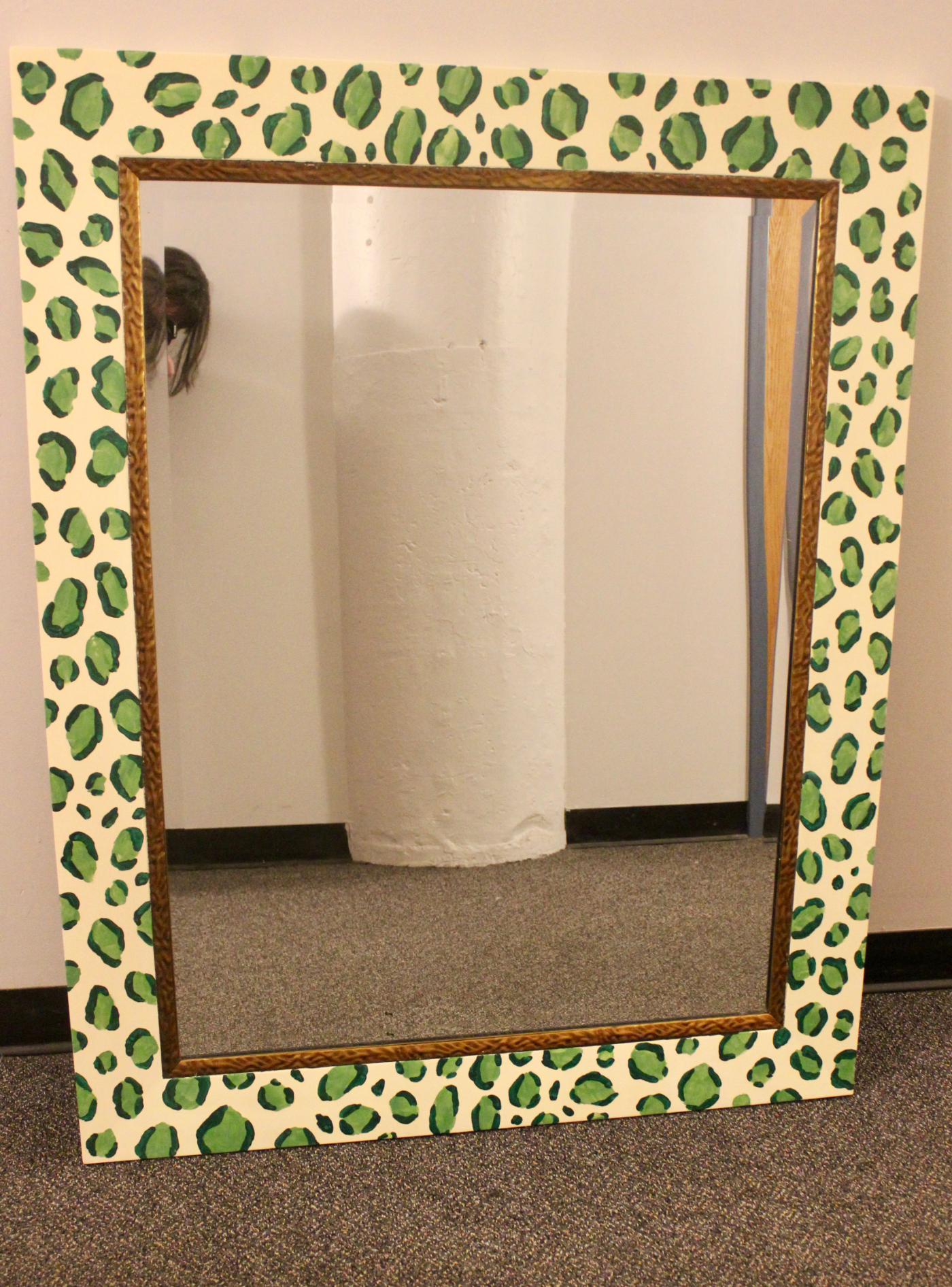 Leopard Mirror
