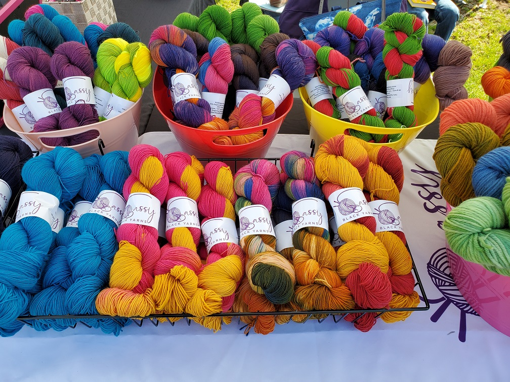 Lakisher Hurst Sassy Black Yarns Yarn
