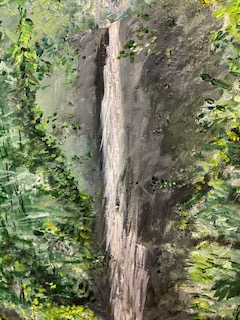 Seattle Waterfall 18x24 $220