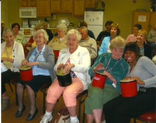 Seniors Drumming
