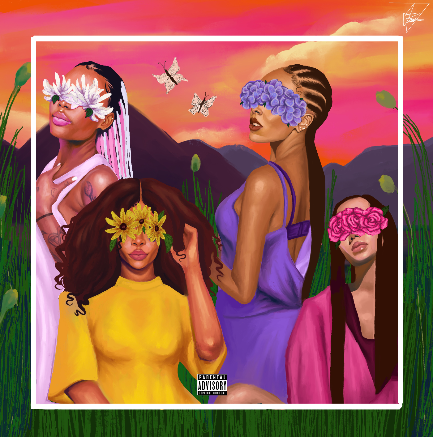 Woman Of The Flowers