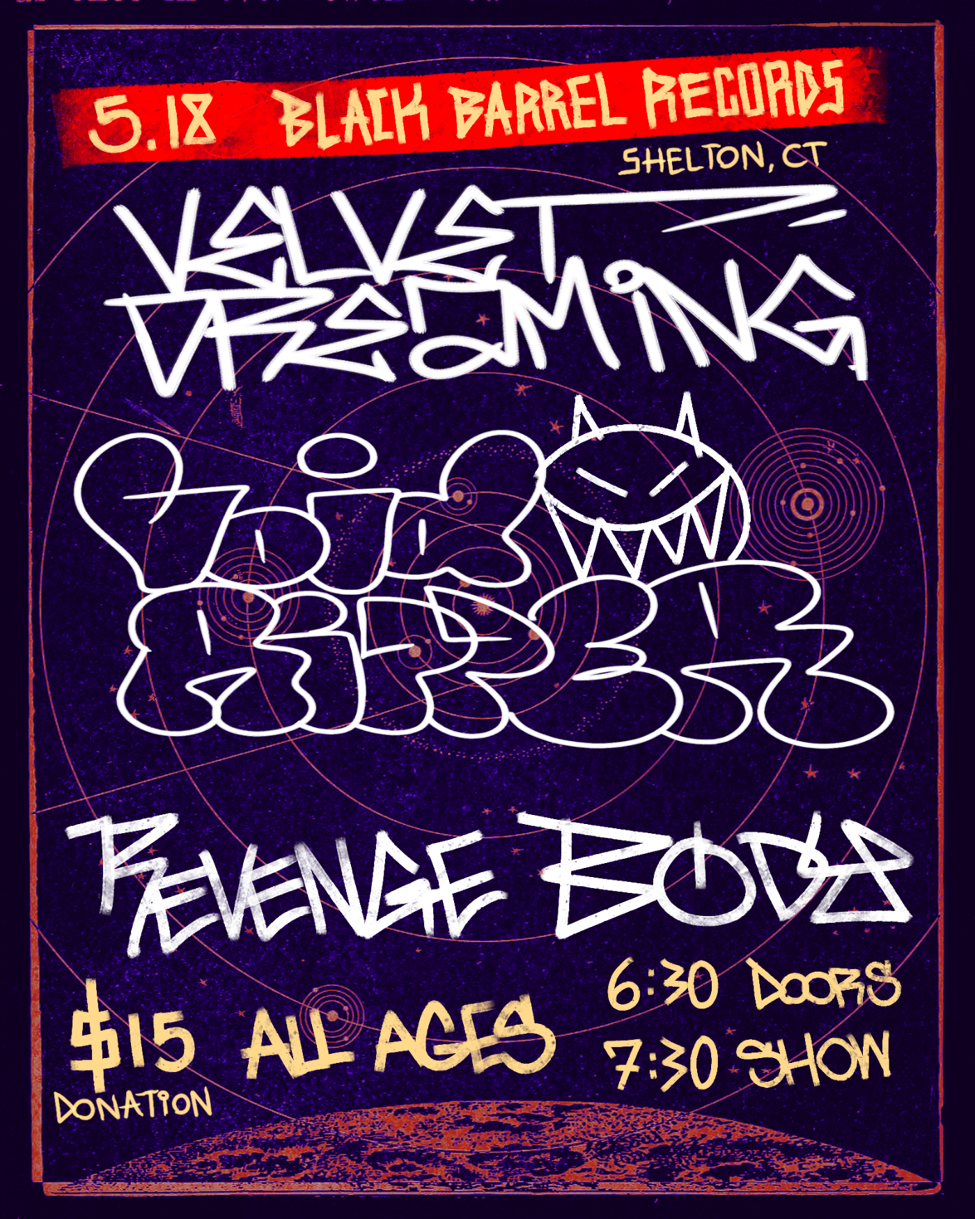 GIG FLYER - BLACK BARRELL (2023)