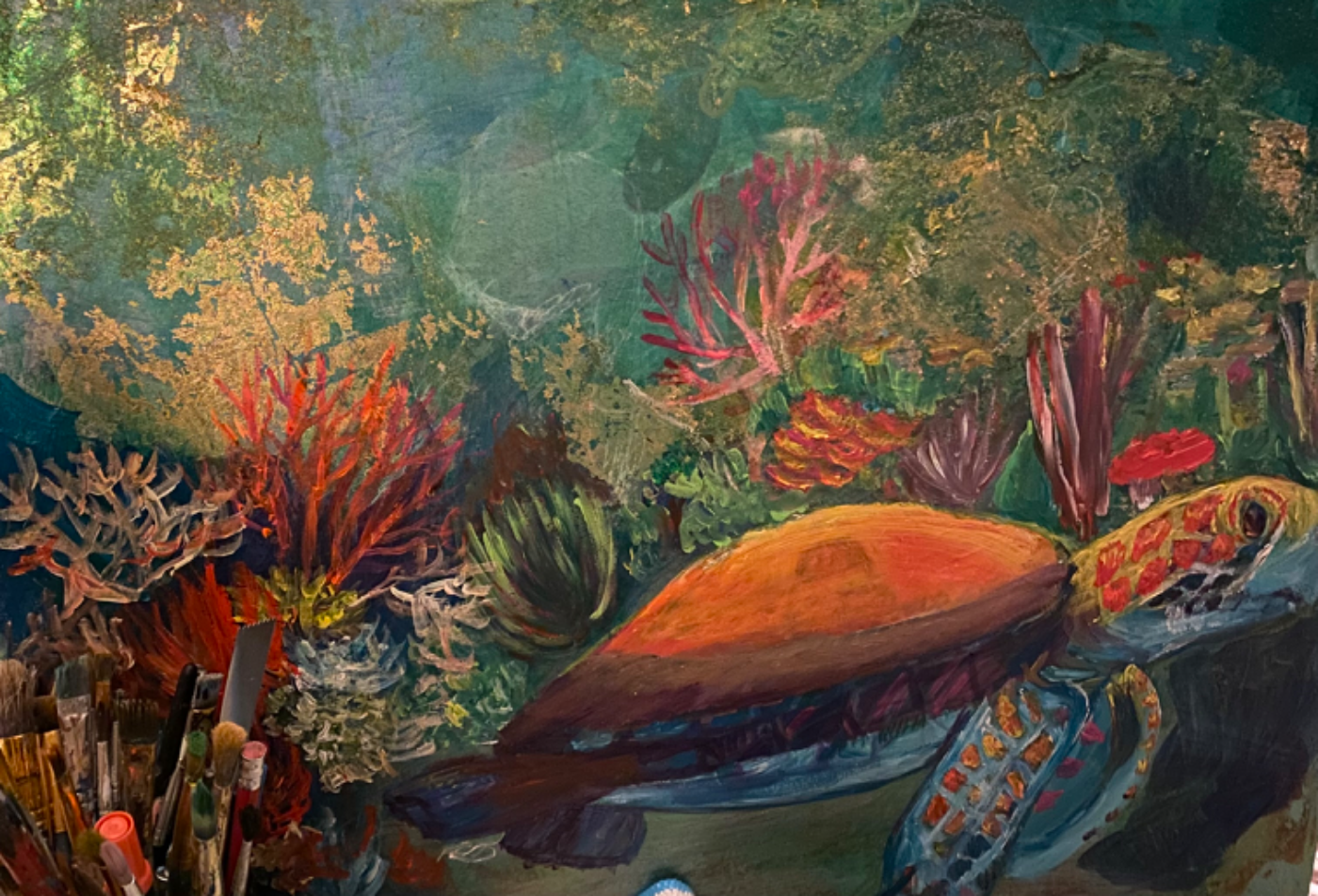 Sea Turtle 2024 Highland Art Sensory Show October-December 2024