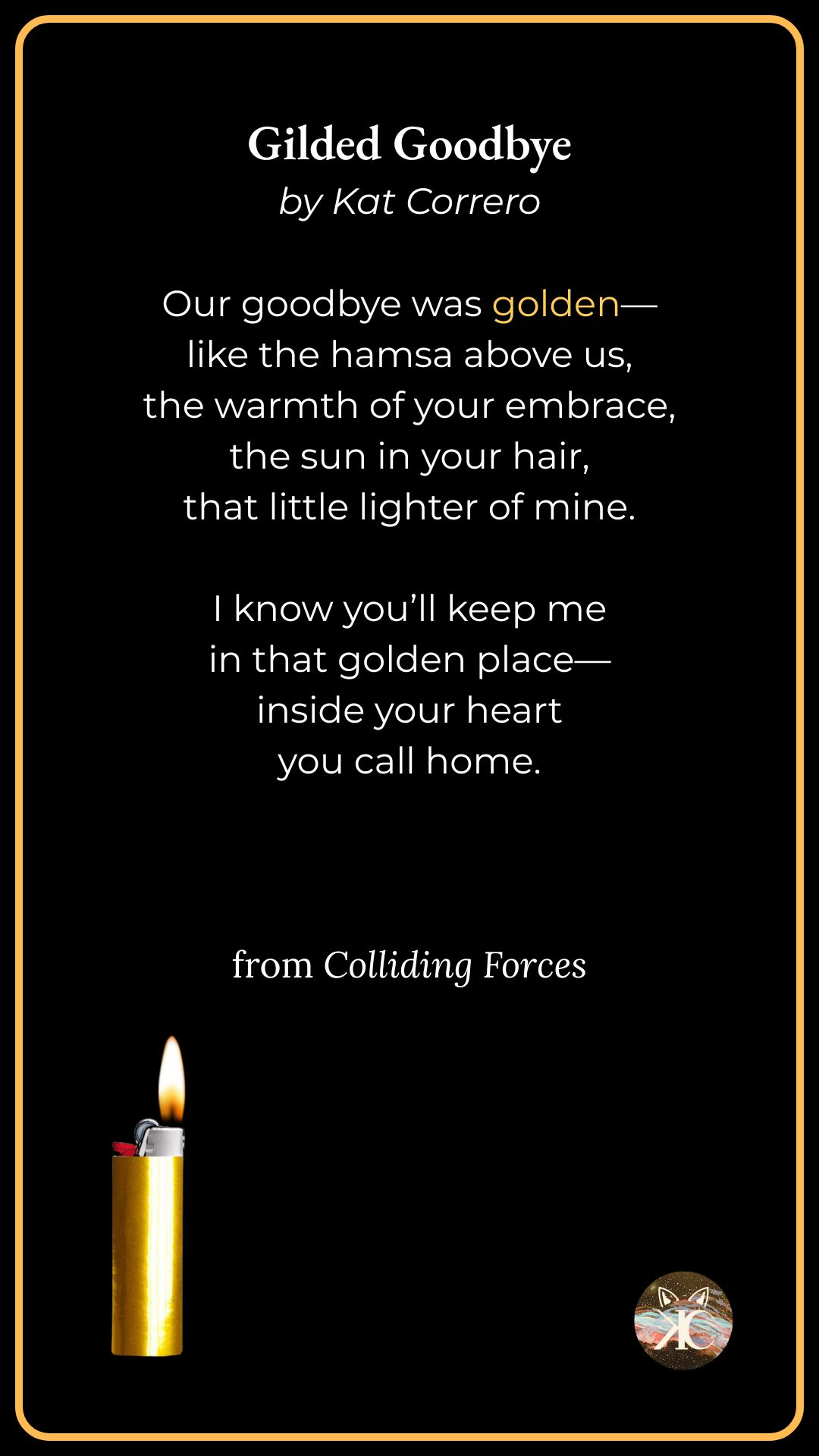 Gilded Goodbye