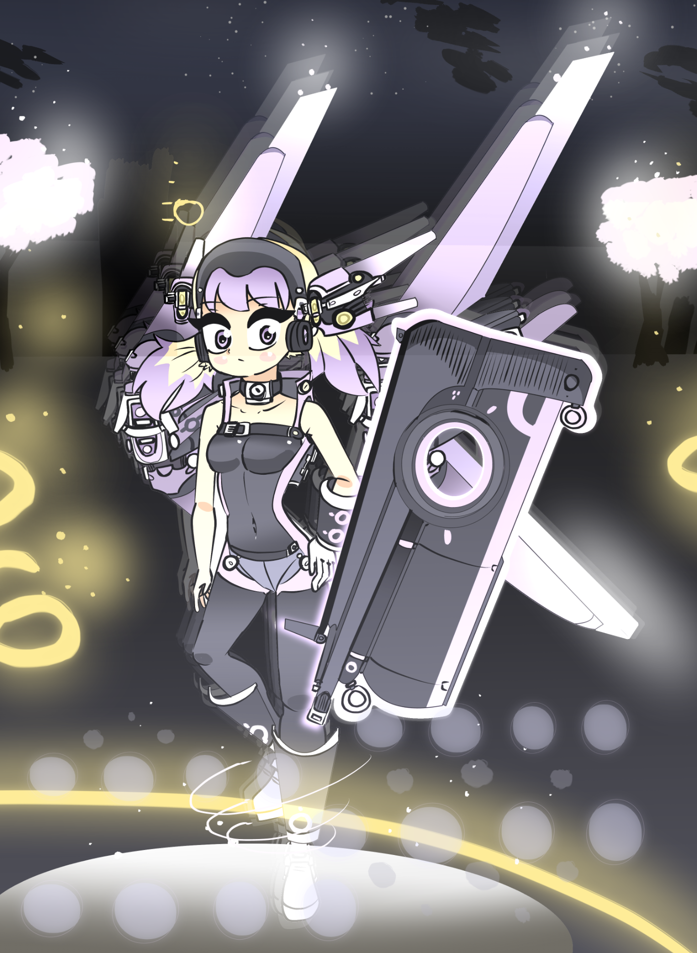 Machine Hologram Warrior