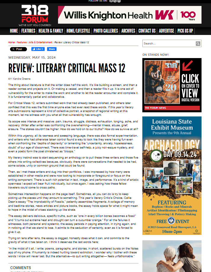 20240515 CriticalMassReview