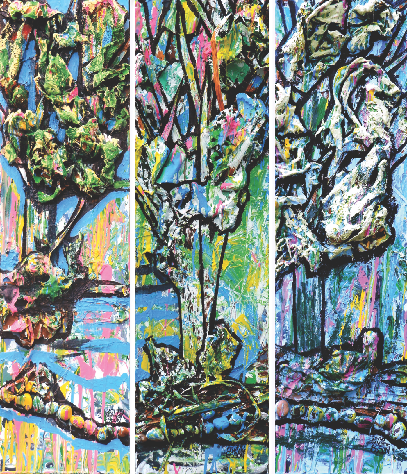 G Esson ThreeTreeTriptych