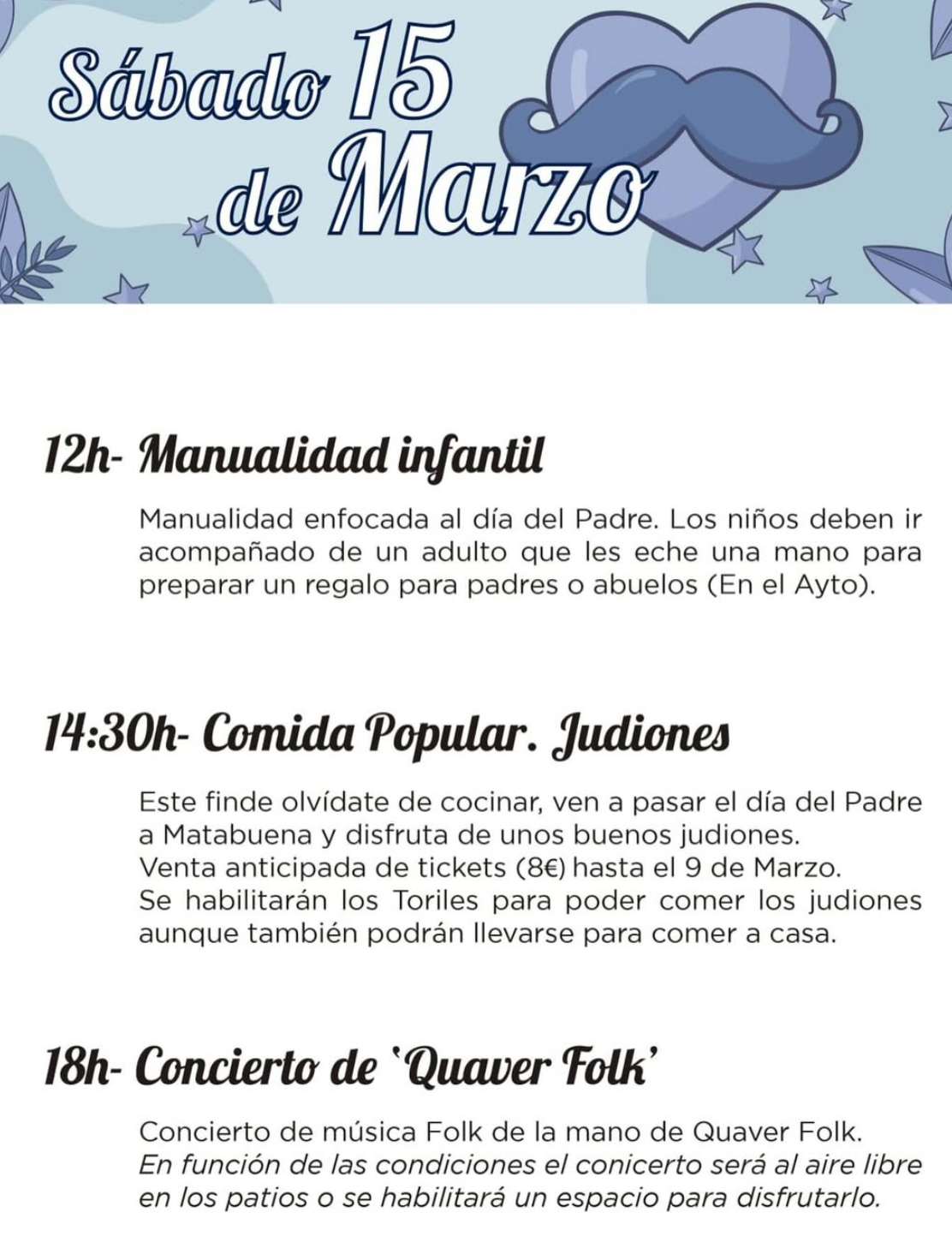 FIESTAS DE MARZO
