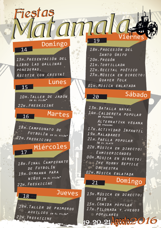 FIESTAS DE MATAMALA