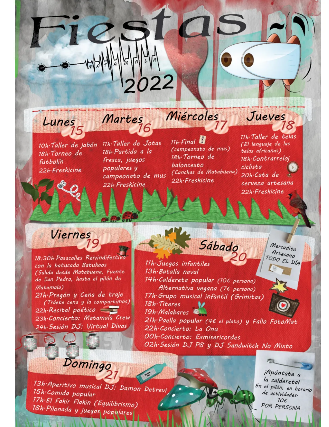 FIESTAS DE MATAMALA AGOSTO 2022