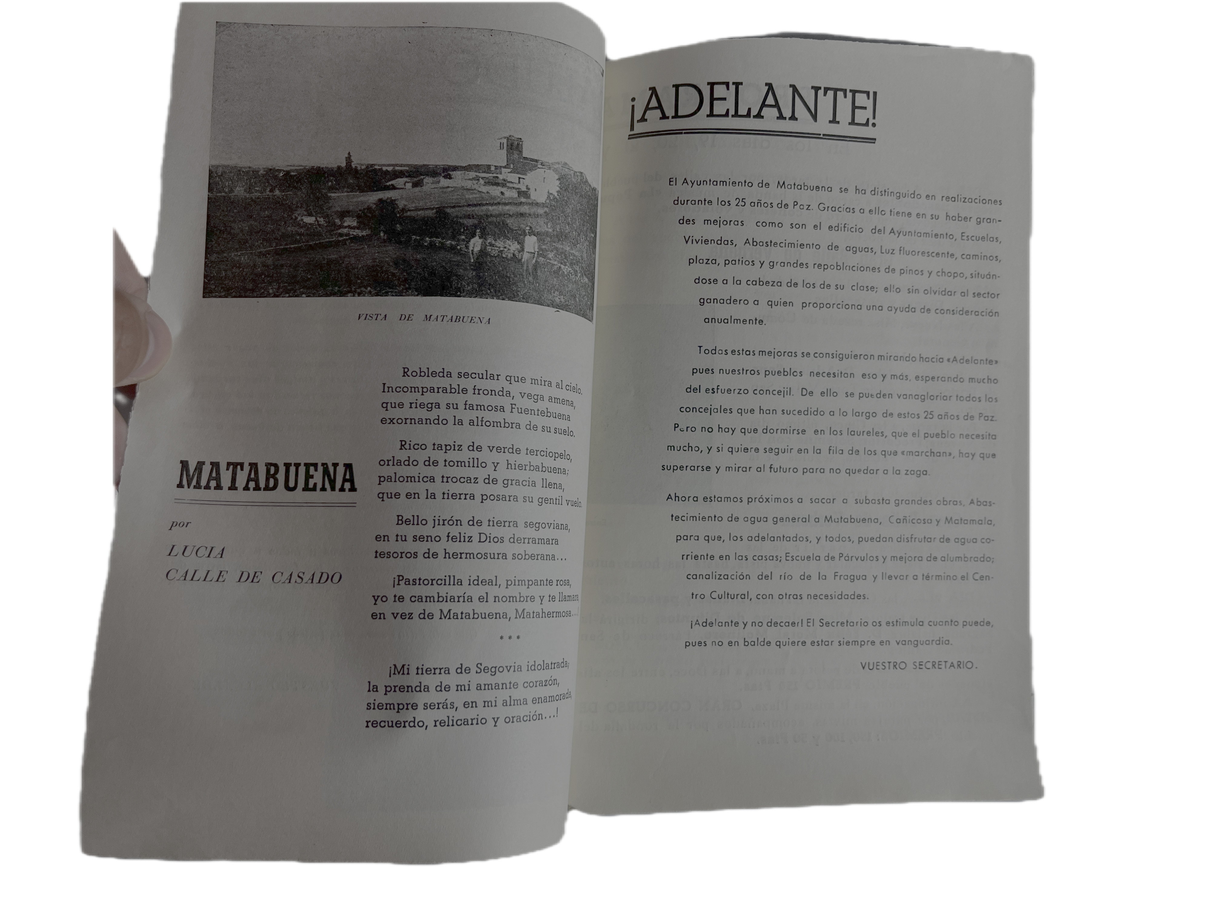 MATABUENA Programa de Fiestas 1964 (1)