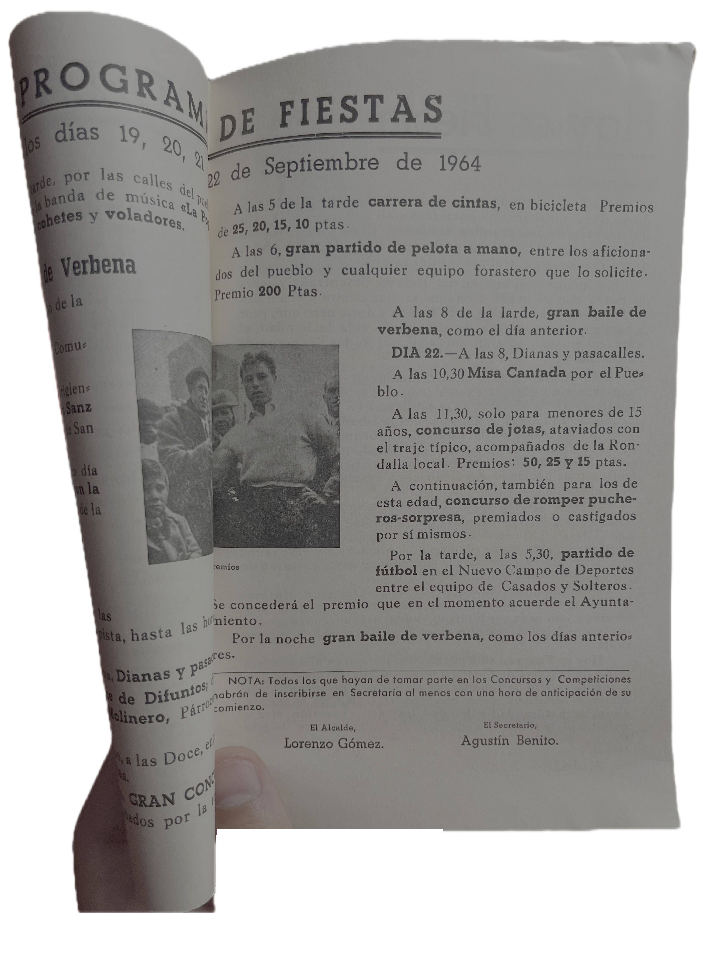 MATABUENA Programa de Fiestas 1964 (1)