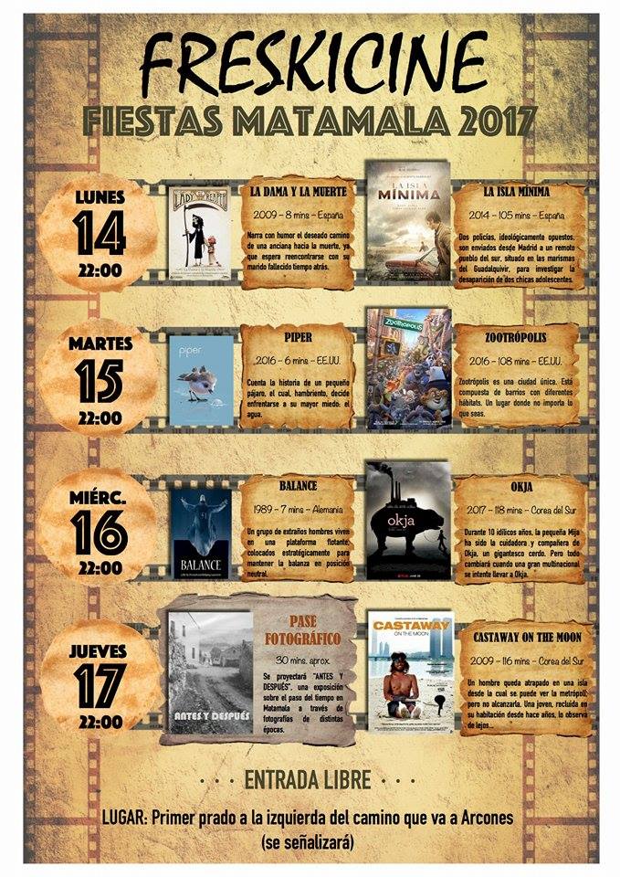 FIESTAS DE MATAMALA
