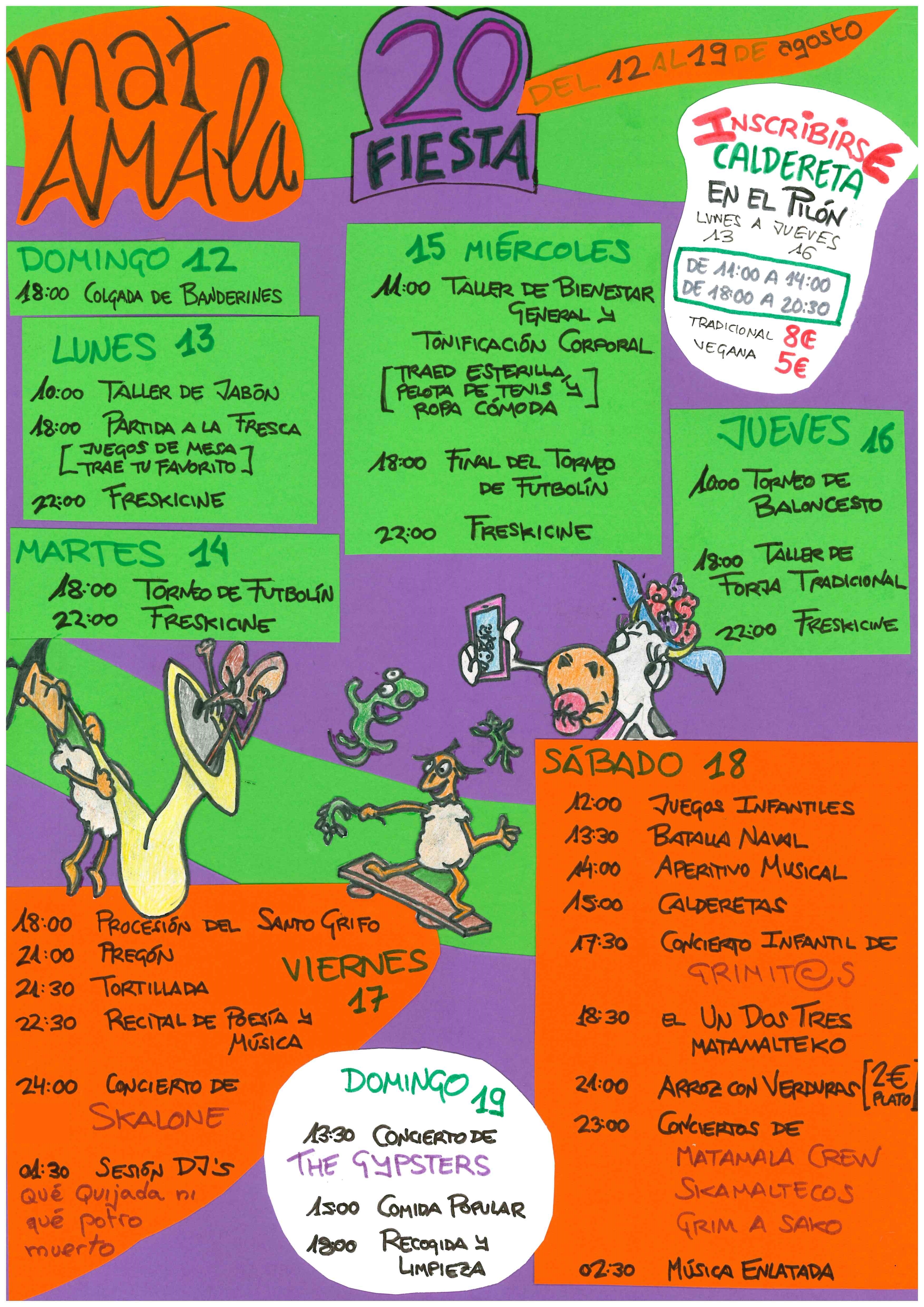 FIESTAS DE MATAMALA