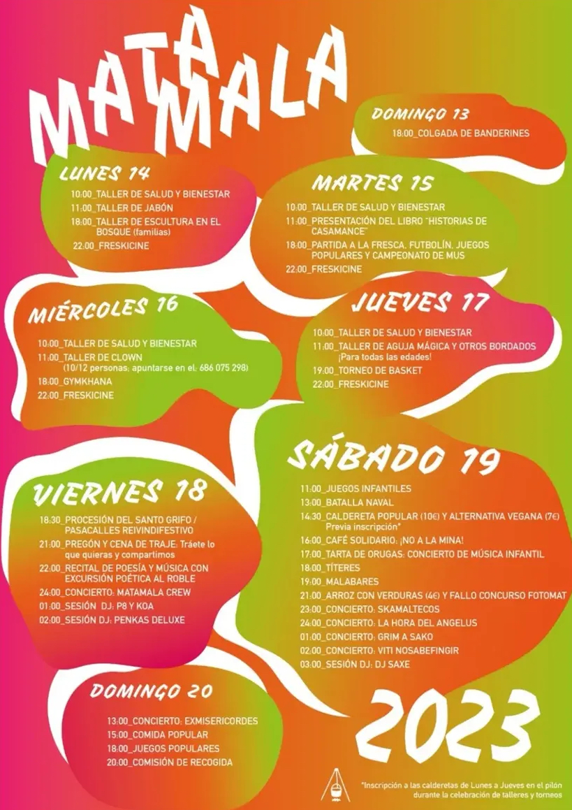 FIESTAS DE MATAMALA