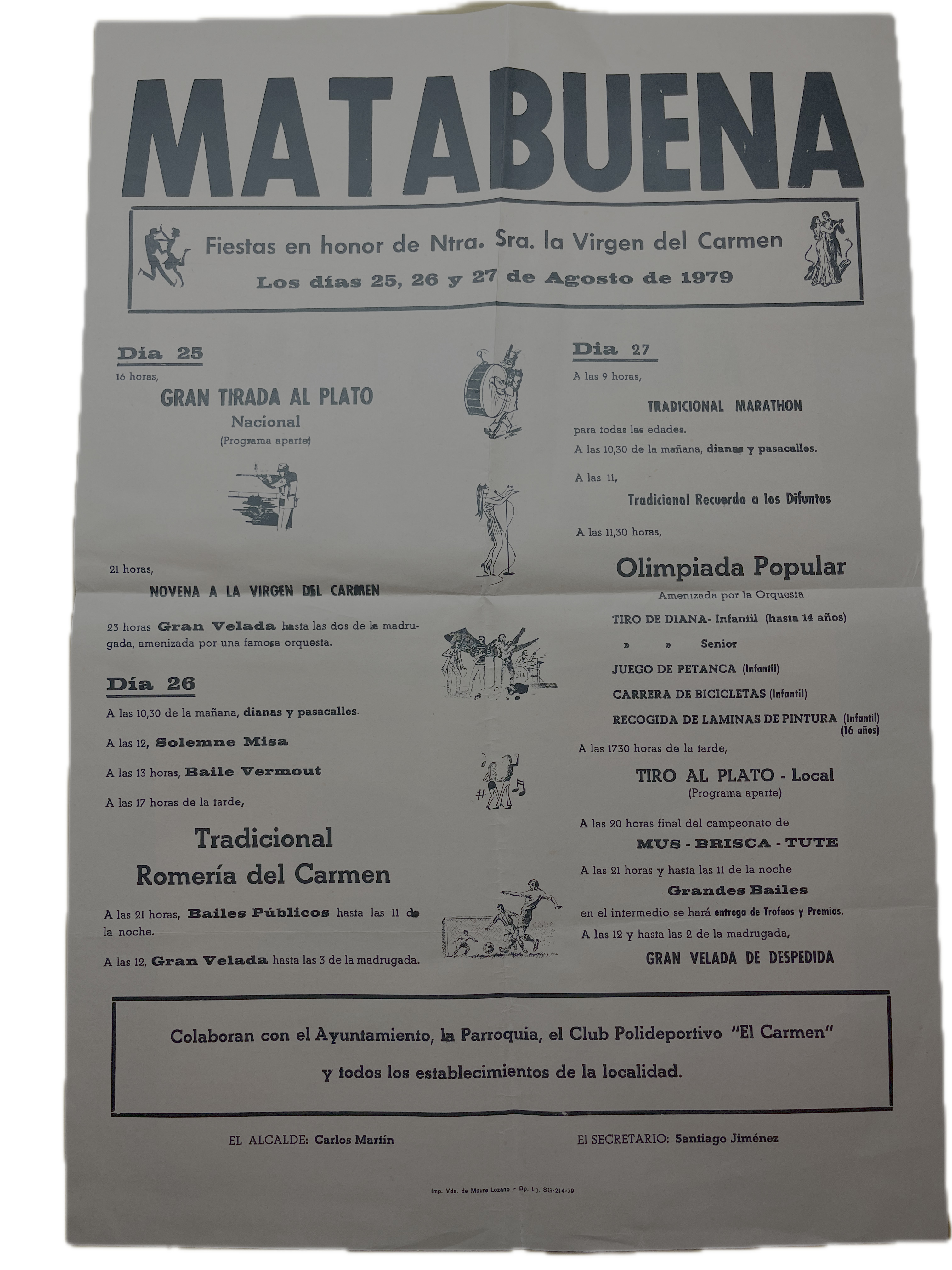MATABUENA Fiestas en honor de Ntra. Sra. la Virgen del Carmen