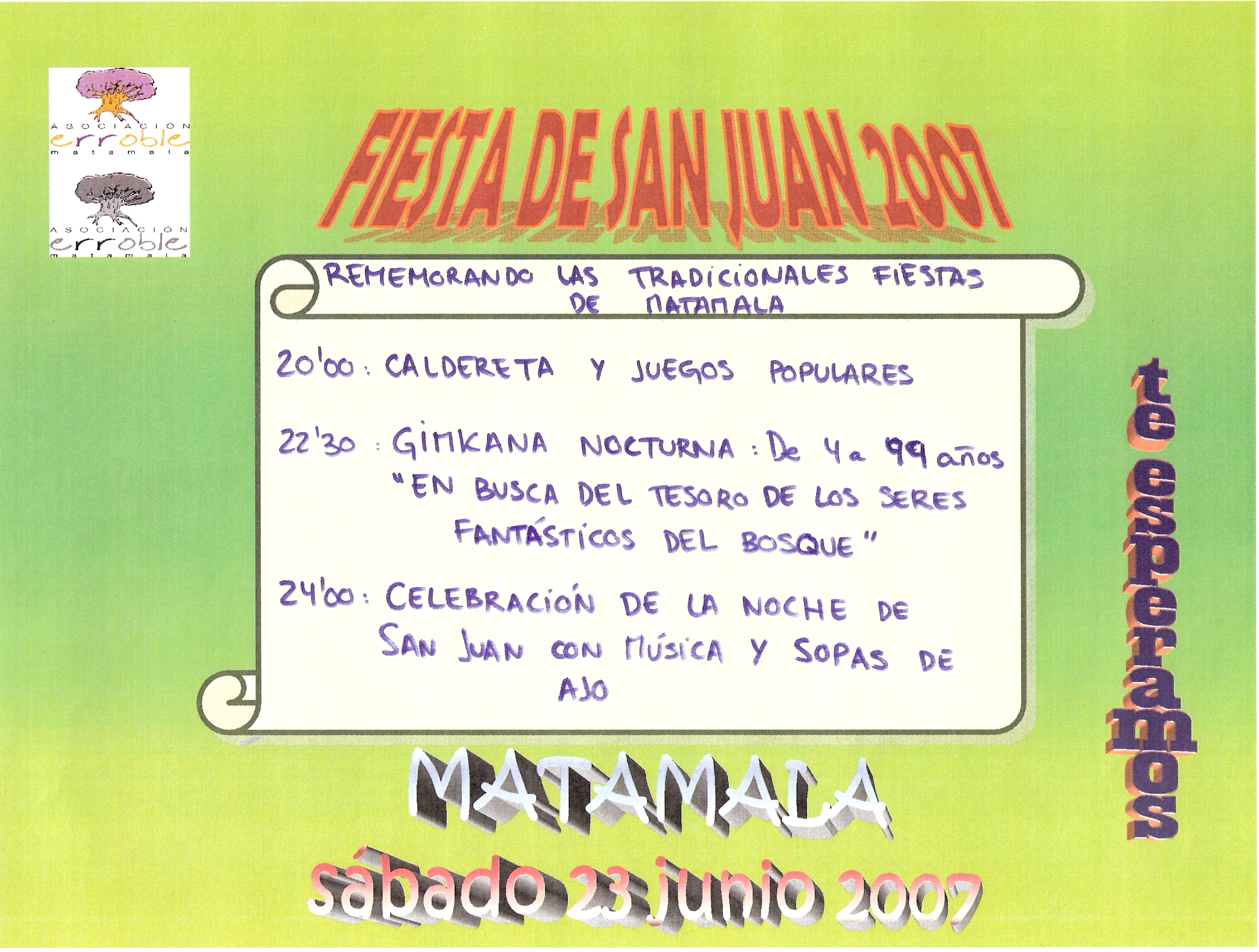 FIESTAS MATAMALA