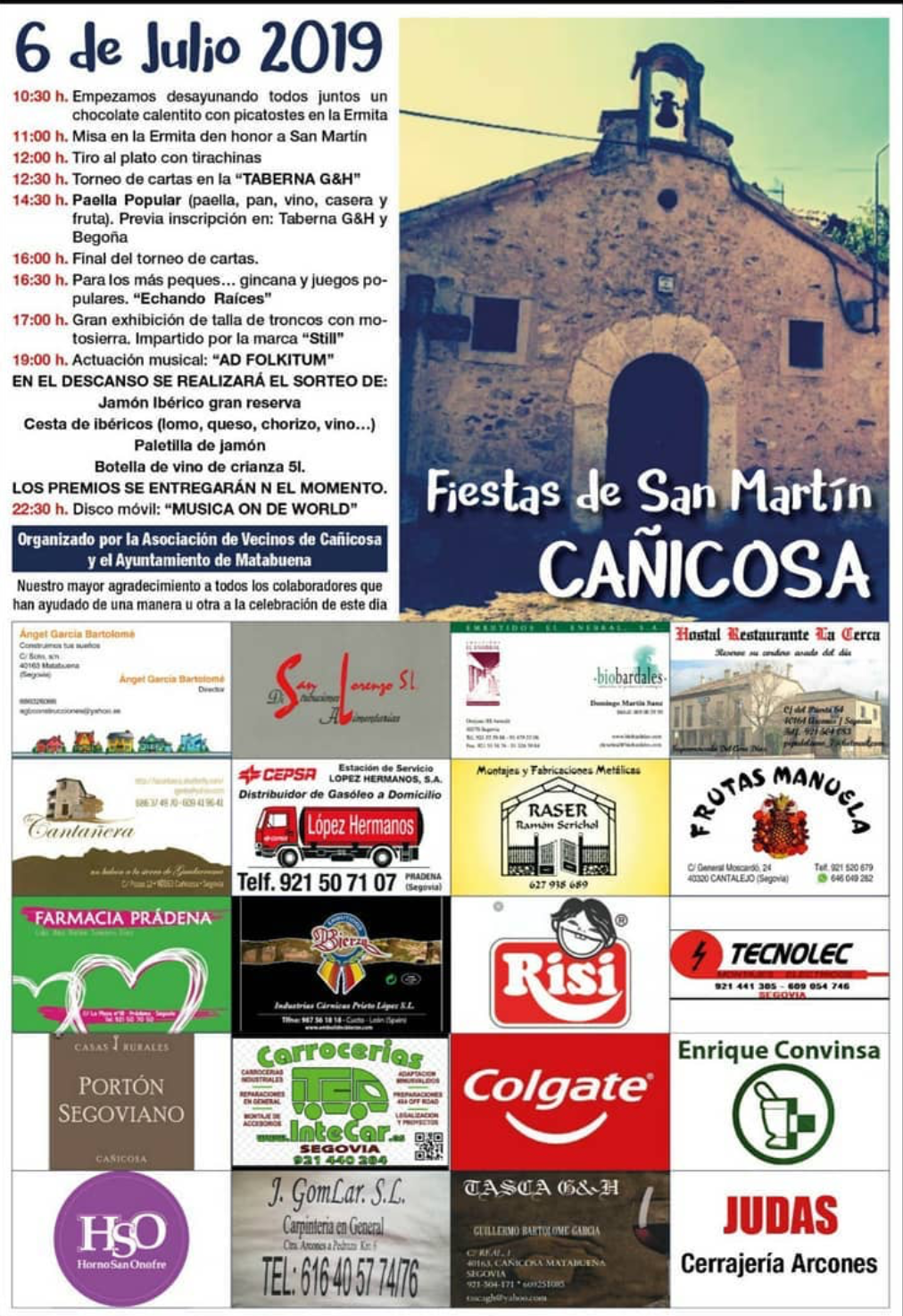 FIESTAS DE SAN MARTÍN CAÑICOSA