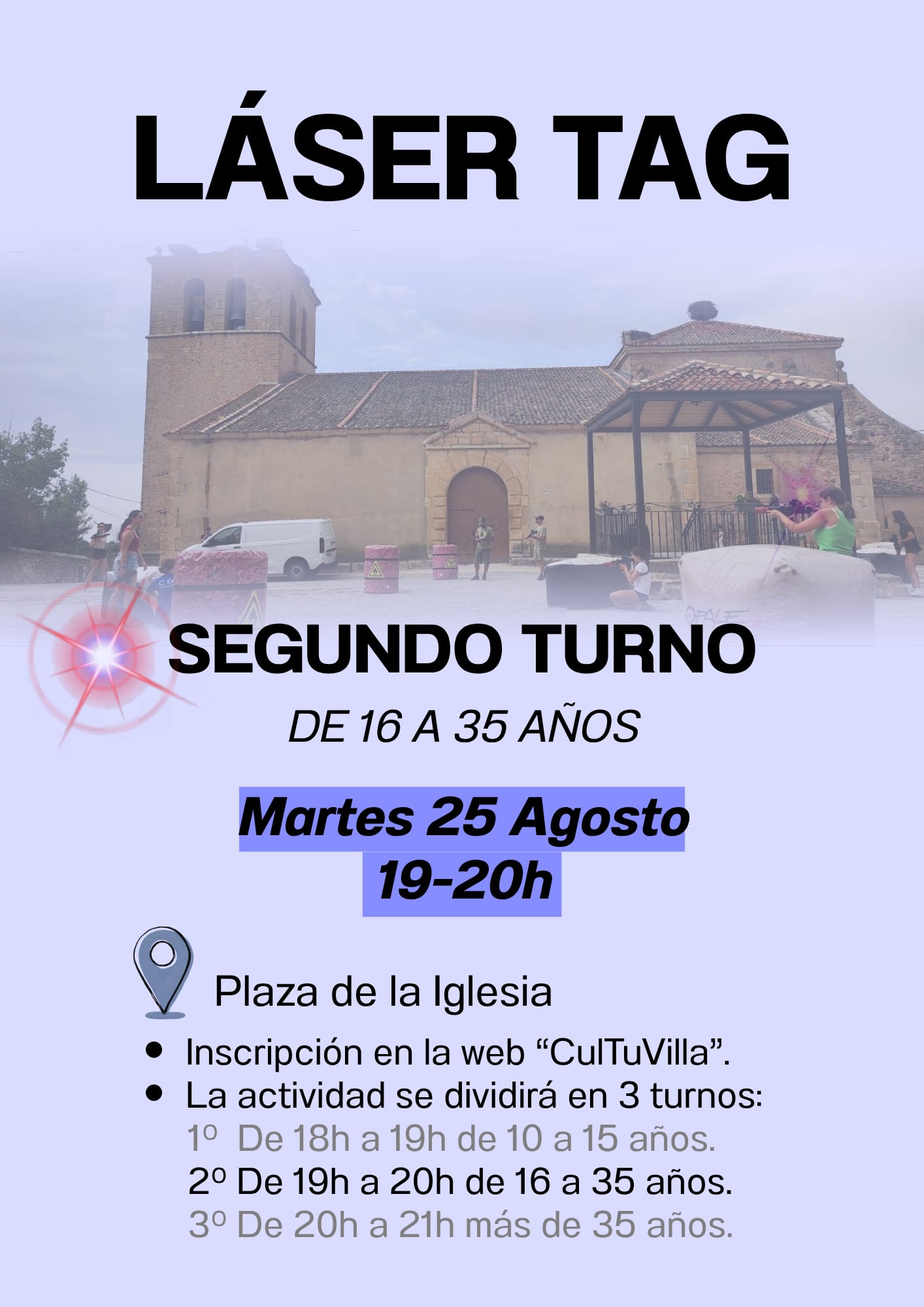 Láser Tag SEGUNDO TURNO