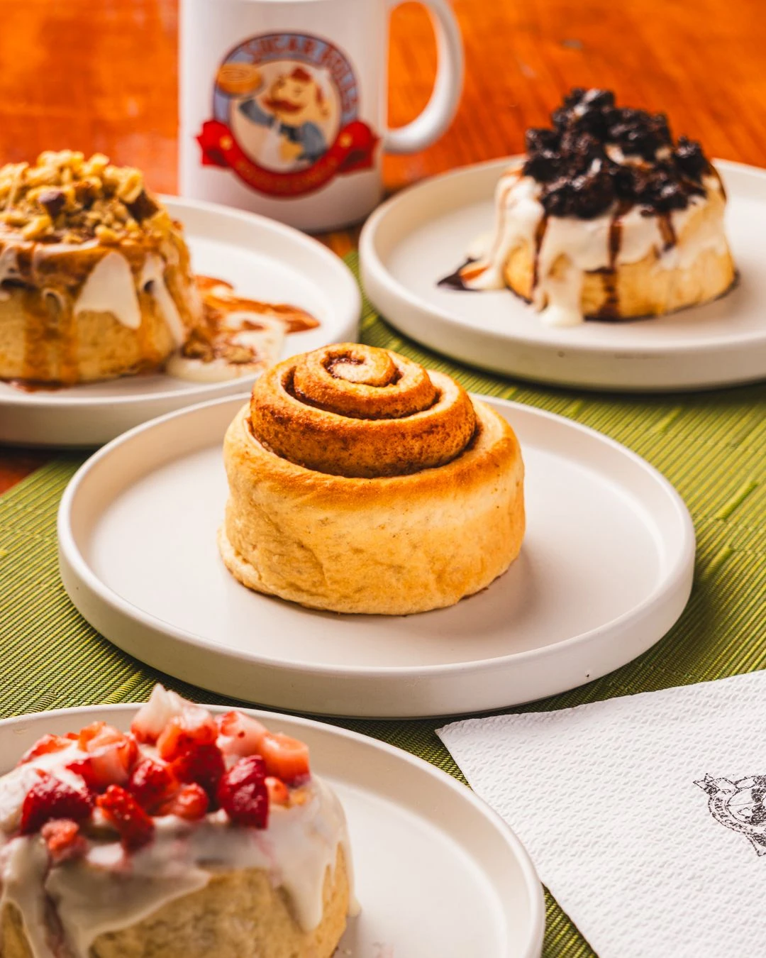 Sugar Rolls - Roles de Canela - Vista principal del restaurante