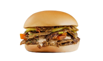 Meat shawarma burger Sandwich