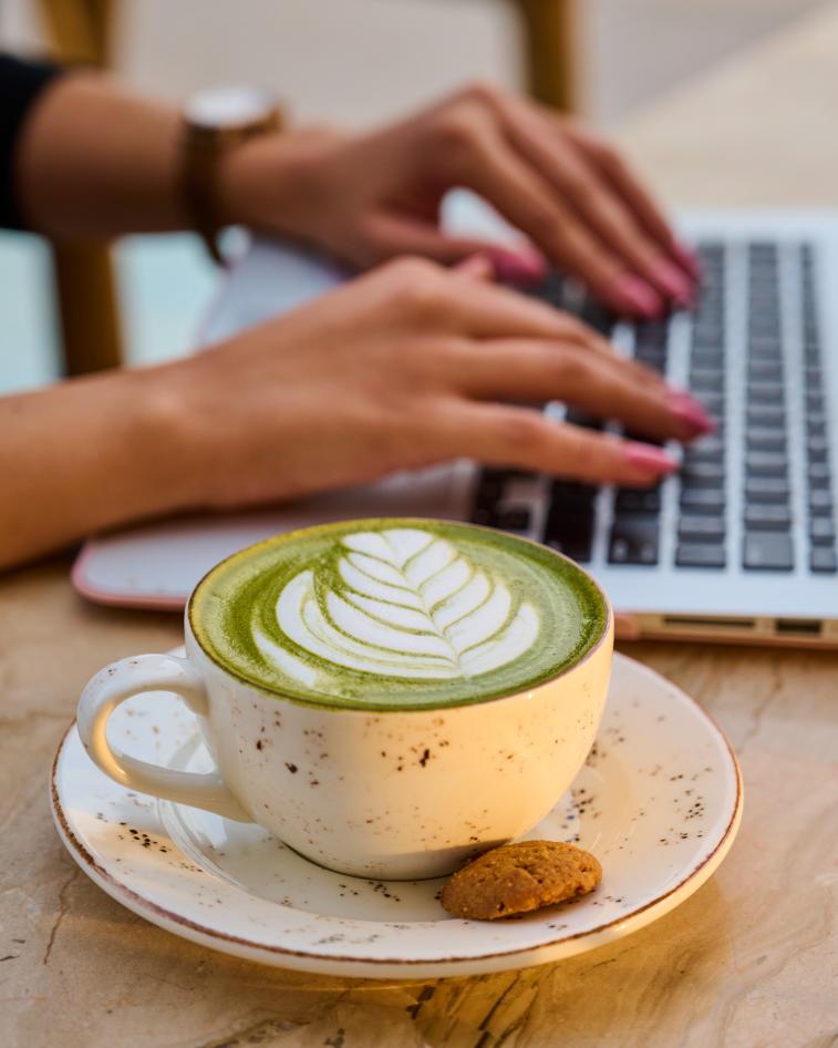 Hot Matcha Latte