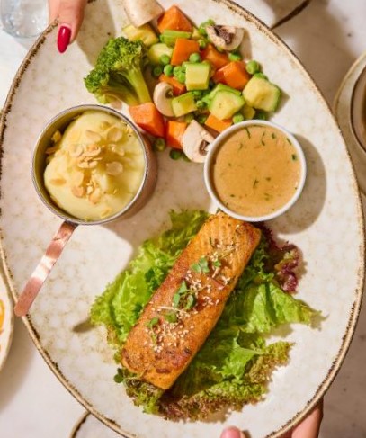 Salmon Ponzu