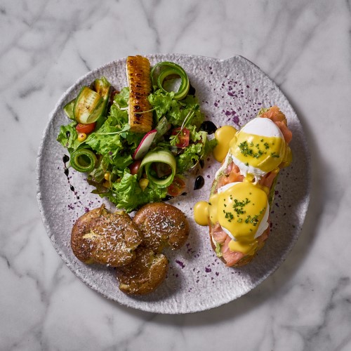 Eggs Benedict with Smoked Salmon