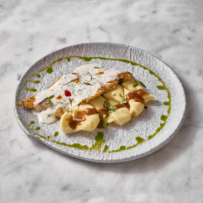 Grilled Chicken White Mushroom