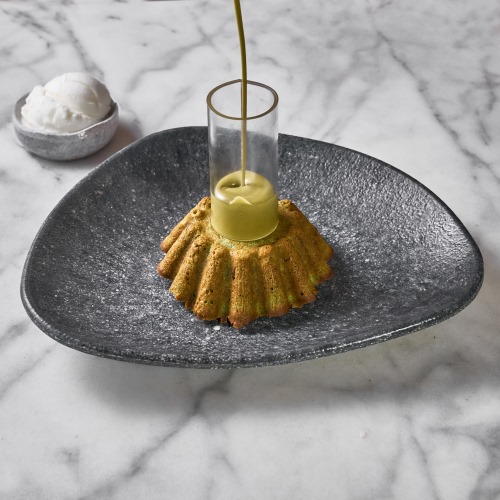 Pistachio Molten Cake