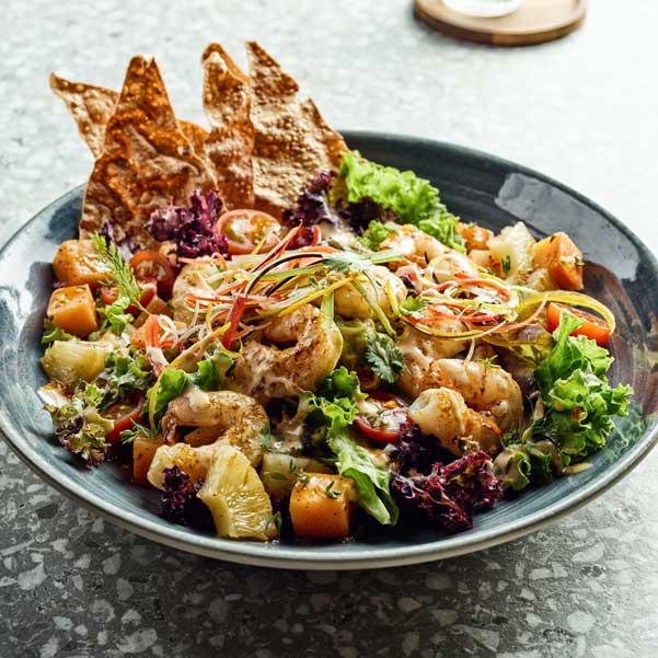 Asian Fusion Shrimp Salad