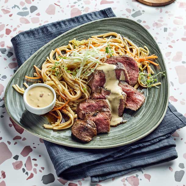 Beef Udon Salad