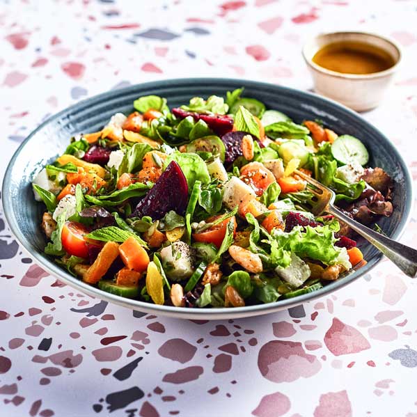 Feta Veggie Salad
