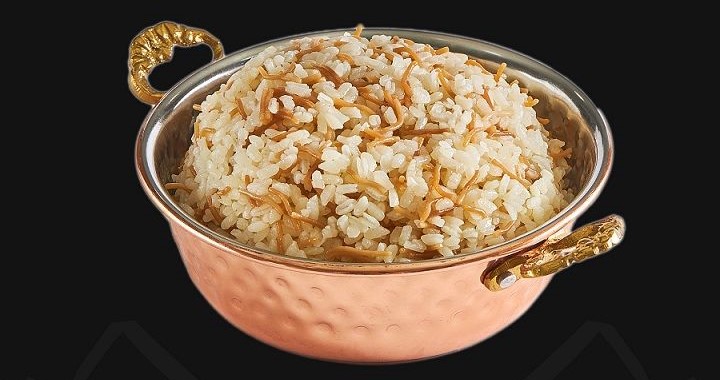 White rice with vermicelli